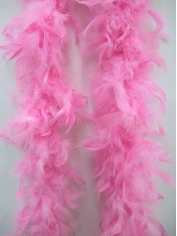 Light Pink Feather Boa - Costume Accessories